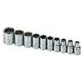 thumbnail image 3 of SOCKET SET 1/4IN. DRIVE 10 PC SAE STD 12 POINT, 3 of 3