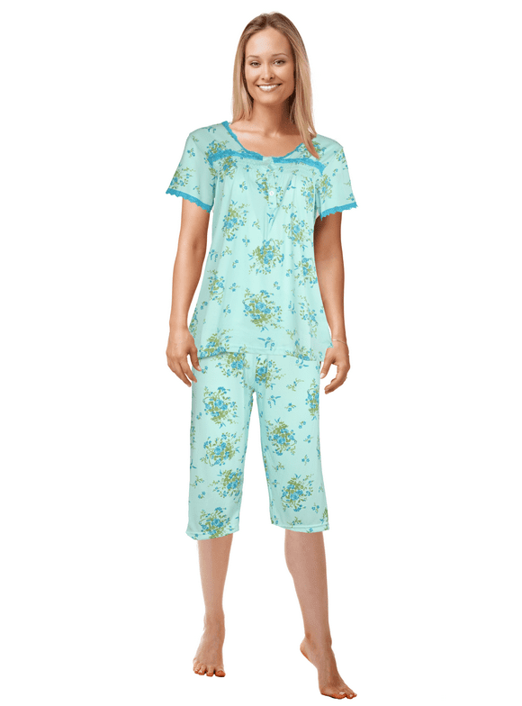 Plus Size Capri Pajamas