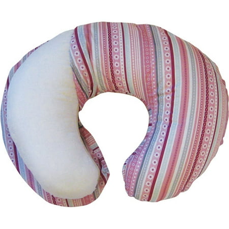 Boppy - Bare Naked Nursing Pillow with Slipcover, Ribbon Stripe