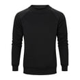thumbnail image 1 of Sudaderas Para Hombres Suéter Polar Suéter de Cuello Redondo de Color Sólido Suéter de Manga Larga Suéter Suelto Top Odeerbi ODB-4, 1 of 9