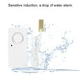 thumbnail image 1 of Water Sensor Alarm Leak Detector, Water Leak Detector 120dB Water Overloop Leakage Alarm Water Level Alarm System for Pure Water, Mineral Water, Distilled Water, 1 of 7
