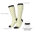 thumbnail image 6 of Fotbe Corn print Women's Men's Novelty Crew Socks Cotton Socks Knee High Socks for Walking,Running,Nurses,Pregnancy, 6 of 8