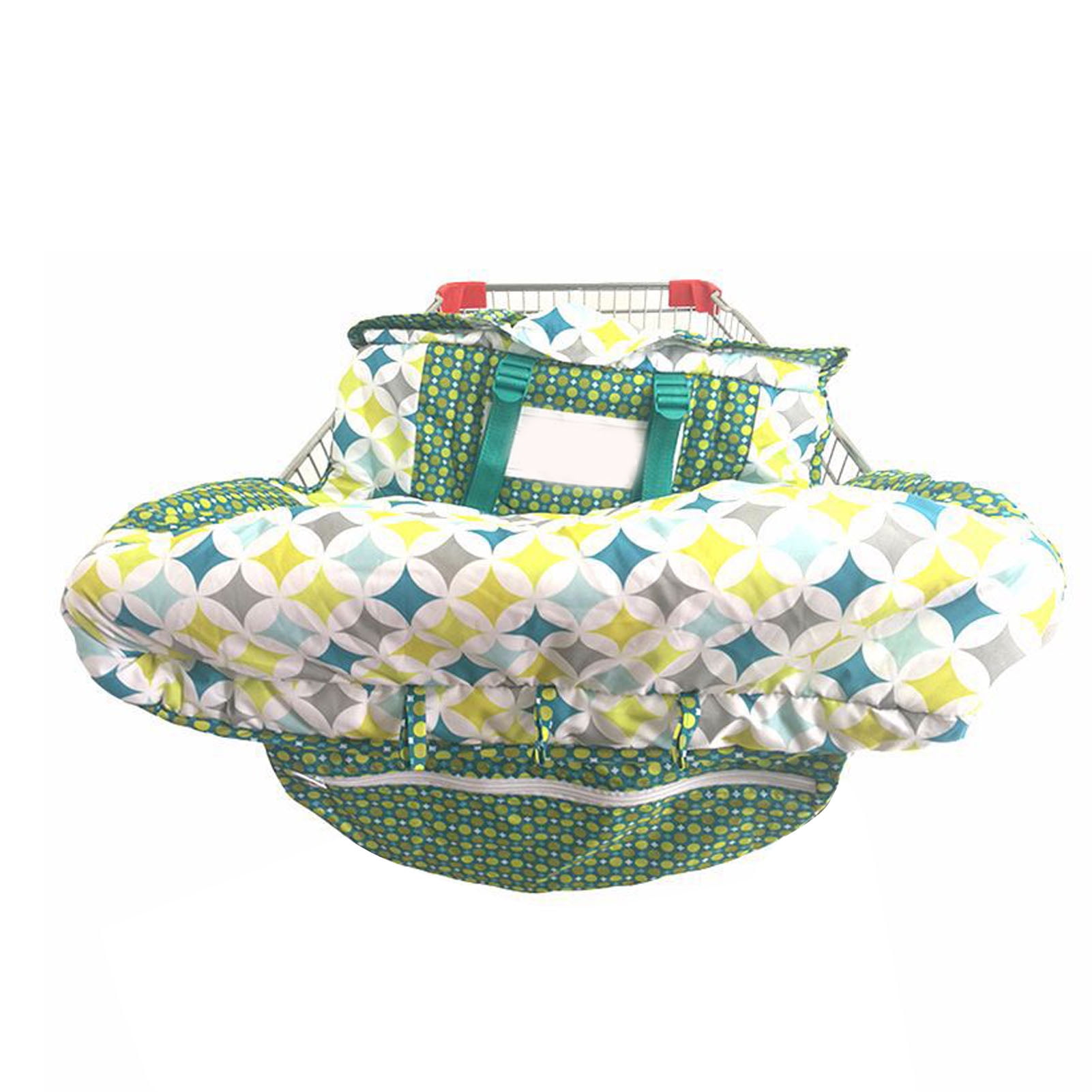 Famure Portable Shopping Cart Cover Soft Comfort High Chair and Grocery