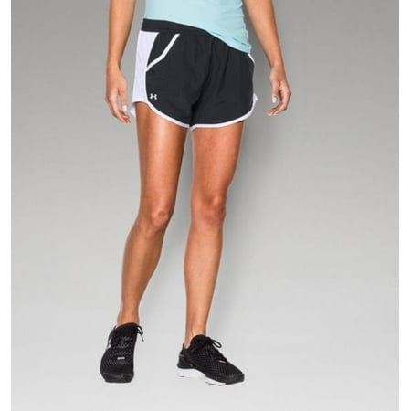 Under Armour Women's UA Fly-By Run Short - Elemental/Mega Magenta/Reflective XS