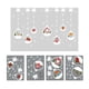 thumbnail image 1 of Pegatinas de decoración de cristal de ventana de Navidad Feliz Navidad vestido extraíble DIY pegatinas de pared calcomanías para sala de estar dormitorio tienda ventana Xemadio 2034539-2, 1 of 8