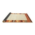 thumbnail image 2 of Ahgly Company Indoor Rectangle Solid Brown Modern Area Rugs, 2' x 4', 2 of 4