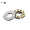 thumbnail image 3 of Uxcell F4-10M Miniature Thrust Ball Bearings 4x10x4mm Chrome Steel with Washers 4 Pack, 3 of 5