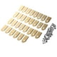 thumbnail image 4 of Cuchilla de cortacésped piezas de repuesto de cuchilla de 07 MM para cortacésped Gardena plata 30 Uds., 4 of 9