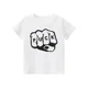 thumbnail image 3 of 2024 Nueva camiseta de moda para niños, ropa para niños de manga corta en blanco y negro, camiseta con estampado de roca para niños y niñas, 3 of 5