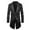 Black, variant on FYEGRE Mens Sequins Blazer Sparkle Dress Suit Jacket Shiny Metallic Disco Dance Party Tuxedo Homecoming Black XXL