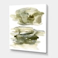 thumbnail image 3 of Designart ' Abstract Clouds In Dark Green II ' Modern Canvas Wall Art Print, 3 of 4