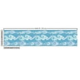 thumbnail image 2 of Nautical Sofa Upholstery Fabric by the Yard, Horizontally Arranged Sea Waves Splashes, Decorative Fabric for DIY and Home Accents, Sea Blue Pale Teal by Ambesonne, 2 of 4