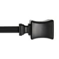 thumbnail image 2 of UTOPIA ALLEY Wall Mounted 3/4 Inch Curtain Rod - Curtain Rods For Windows 86 to 120 Inch, Adjustable Drapery Rods, Black Curtain Rods, Bedroom Curtain Rods, Tapestry Poles (Black, 86"-120"), 2 of 8