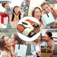 thumbnail image 5 of Cute Red Panda Wearable Blanket Hoodies for Women Men Adults Red Panda Lovers Soft Cozy Vintage Red Panda Hooded Blankets for Camping Bedding Decor Birthday Gifts 50X60 Inch, 5 of 5