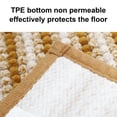 thumbnail image 3 of 40*60 cm, pequeñas alfombras de baño suaves que absorben el agua para el suelo del baño, alfombrilla de baño gruesa antideslizante, alfombrillas de ducha lavables de secado rápido, 3 of 5