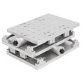 thumbnail image 2 of 2 EJES BANCO DE TRABAJO EN MOVIMIENTO, Manual Resistente Al Desgaste de Aleación de Aluminio XY 2D Workbench para máquina de marcado, 2 of 7