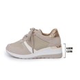 thumbnail image 5 of AUDeals Women's Wedge Sneakers Lace Up Platform Shoes Lightweight Non Slip Fashion Walking Casual Shoes, 5 of 9