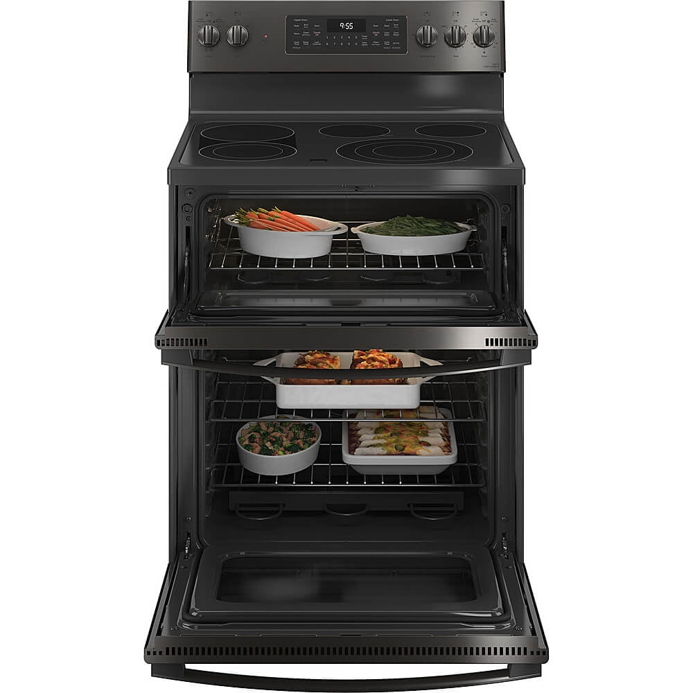 GE Profile PB965YPFS 6.6 Cu. Ft. Stainless Smart Electric Double Oven with Air Fry