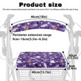 thumbnail image 6 of HELLHERO Halloween Seat and Backrest Covers and Rollator Walker Seat Back Covers for Unisex Machine Washable for Washable, 6 of 7