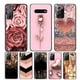 thumbnail image 2 of Love Rose Gold Style para Samsung Galaxy S23 S22 S21 S20 FE Ultra S10 S10E Lite 5G S9 S8 S7 S6 Edge Plus, funda de teléfono negra, Fundas Tan Jianjun unisex, 2 of 2