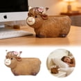 thumbnail image 1 of Klonfd Cow Planter Ceramic With Hole For Indoor Succulents And Home Garden, 1 of 6