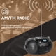 thumbnail image 5 of Reproductor de casetes de CD Retekess TR630 con radio AM FM USB SD, 5 of 9