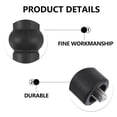 thumbnail image 3 of Toilet Seat Fixing Screws Stainless Steel Rubber 6PCS Set Widely Applicable, 3 of 6