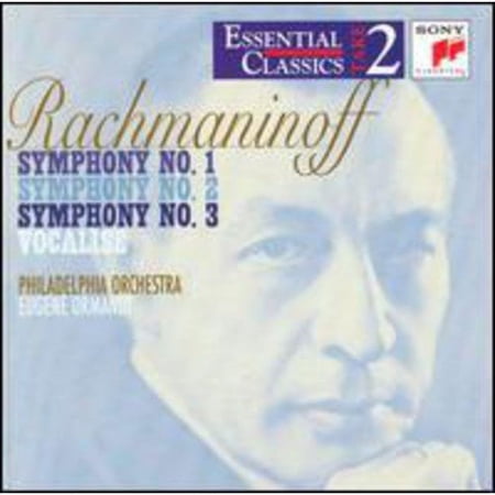 Rachmaninov: Symphony Nos.1-3/Vocalise (CD) by Philadelphia Orchestra, Eugene Ormandy (conductor)