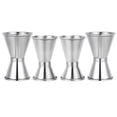 thumbnail image 1 of Uds doble cóctel Jigger, barra de acero inoxidable medidor Jigger cóctel Alcohol herramientas de medición para barman Bartending, 1 of 7