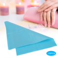 thumbnail image 4 of 125 piezas desechables para decoración de uñas, alfombrilla impermeable para mano, herramienta de manicura, color azul, 4 of 5