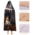 thumbnail image 4 of Dead by Daylight DBD Wearable Blanket Cloak Arctic Velvet Hooded Blanket Soft Fuzzy Hoodie Blanket Cape for Adults Kids 60"x80", 4 of 8