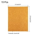 thumbnail image 2 of EVA Foam Sheets Glitter Brown Yellow 10.8 x 8.5 Inch 2mm Thick Crafts Foam 15Pcs, 2 of 6