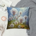 thumbnail image 2 of Chilfamy Dandelions Sun Blue Sky Pillow Covers with Zipper Closure Indoor Outdoor 1PC 22x22in, 2 of 5