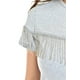 thumbnail image 4 of Vestido casual con pedreria Roman Fashion /Juvenil, 37407 (Gris) gris G, 4 of 6