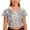 Silver#9527, variant on BOOMNY Carnival Toddler Baby Girls Sequins Tshirts Short Sleeve Cropped Tops for Girls Glitter Sparkly Slim Fit Funny Party Stage Performance Tops