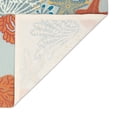 thumbnail image 5 of Liora Manne Ravella Aqua Indoor Outdoor Area Rug 70% Polypropylene Hand Tufted, 5 of 5