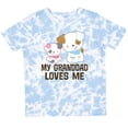 thumbnail image 3 of Inktastic My Granddad Loves Me Granddaughter Girls Girls Toddler T-Shirt, 3 of 5