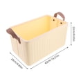 thumbnail image 2 of PAMINGONO Ivory Plastic Storage Box 1Pcs Rectangular Collapsible For Closet Management And Space Saving, 2 of 8