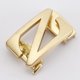 thumbnail image 5 of Hebilla de trinquete automática para hombre, hebilla de cinturón, cabeza de cinturón para cinturones de cuero PU Dorado, 5 of 8