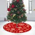 thumbnail image 5 of Cheapark 90cm Christmas Tree Skirt - Festive Tree Bottom Cover, Soft Fabric Decor Enhancing Xmas Tree Display & Holiday Ambiance, 5 of 6