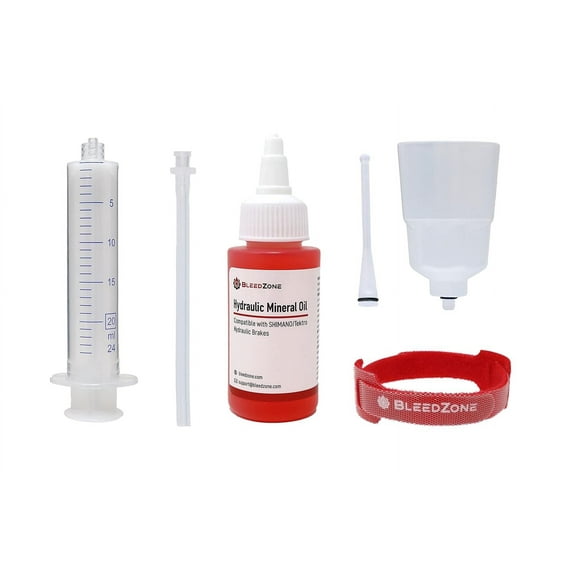 Bleed Kit for Shimano Hydraulic MTB Brakes with 60ml Mineral Oil