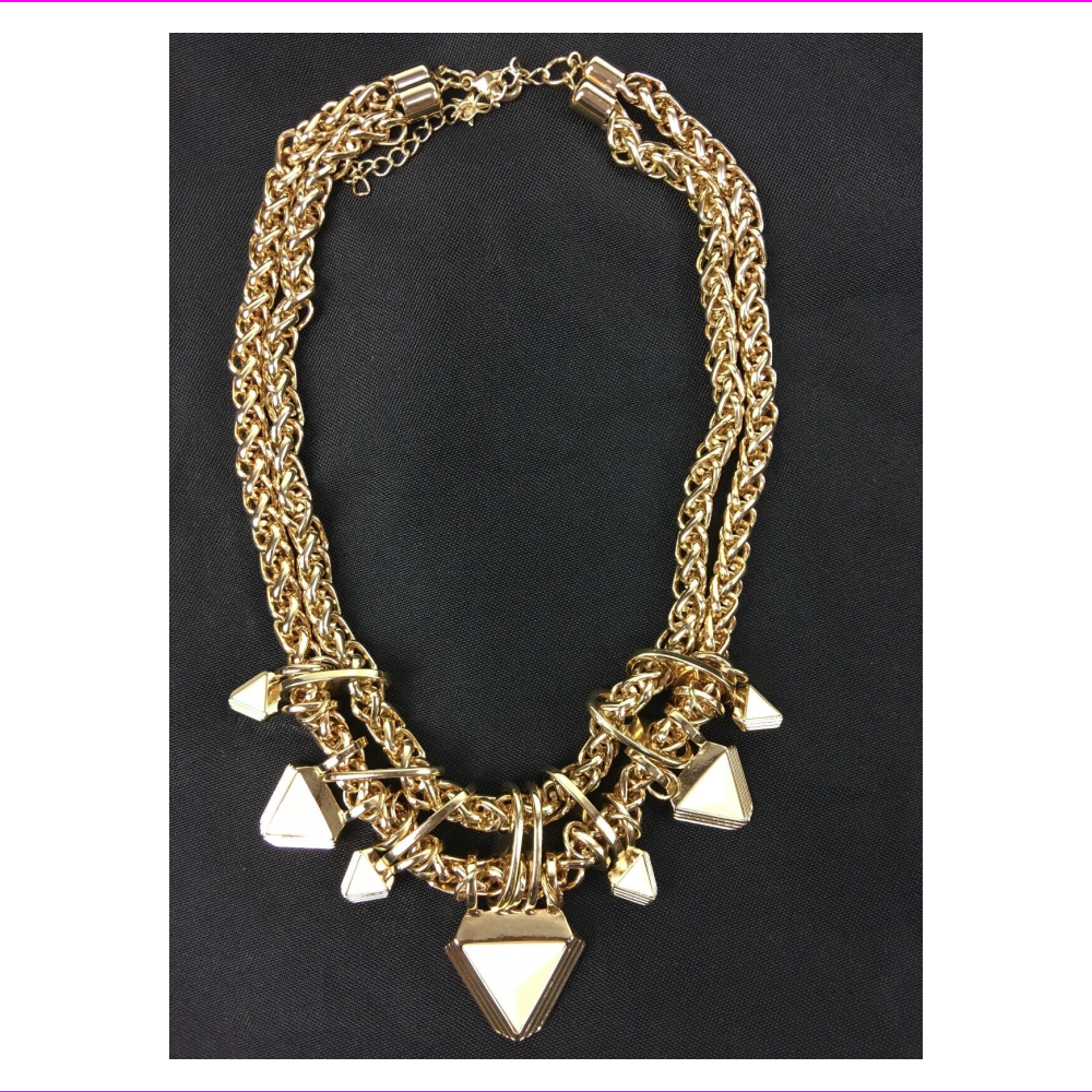 Melissa Gorga Cream Stone Chain Link Necklace - Walmart.com