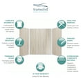 thumbnail image 3 of Transolid EWK606072-43 Expressions 60" W X 60" D X 72" H Three Panel Shower Wall Kit -, 3 of 6