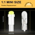 thumbnail image 2 of MKDAQIQIU 20 pcs T5 White LED Automotive Light Bulbs for Interior Dome, Dashboard, and License Plate,Lab,Physics Learning, 2 of 10