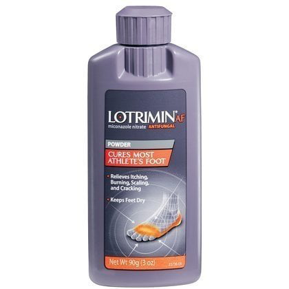 Lotrimin AF Athlete's Foot Antifungal Powder, 3 Ounce (Best Athletes Foot Medication)