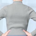 thumbnail image 5 of mgoYE Girl's Dance Wrap Sweater Ballet Top Warm up for Leotards, Dress(Grey,140), 5 of 8