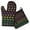 Rainbow Puppy, variant on Rainbow Puppy Kitchen Oven Mitt and Pot Holder Sets 2 Pcs for Baking, Cooking and Grilling, Heat Resistant Up To 392 °F