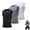 A-Black+White+Gray, variant on North Alpine Compression Shirt, Slimming Body Shaper Vest, High Elasticity Tummy Control, No Rolling Edges,Breathable, Sweat-Wicking for Gym