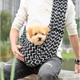 thumbnail image 5 of Tiberpet Dog Cat Sling Carrier Pet Papoose Bag Soft Pouch and Tote Design – Suitable for Puppy, Small Dogs, And Cats for Outdoor Travel 30.7*25.6*11.8in, 5 of 9