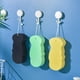 thumbnail image 4 of Paquete de 3 esponjas de baño exfoliantes ultra suaves, esponja de baño súper suave, cepillo de ducha de esponja de baño 3D, exfoliante de piel muerta, esponja de baño para niños adultos y mujeres em JAMW Sencillez, 4 of 5